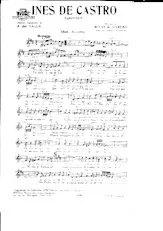 descargar la partitura para acordeón Inès de Castro en formato PDF