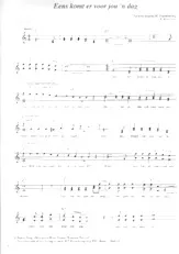 download the accordion score Eens komt voor jou 'n dag in PDF format