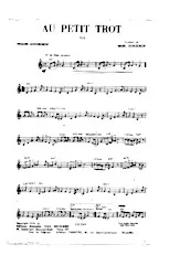 descargar la partitura para acordeón AU PETIT TROT en formato PDF