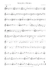 télécharger la partition d'accordéon MALIBA POLKA au format PDF