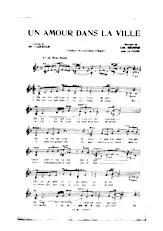 descargar la partitura para acordeón UN AMOUR DANS LA VILLE en formato PDF