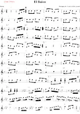 download the accordion score EL BAION in PDF format