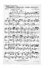 télécharger la partition d'accordéon CHANTE, CHANTE, MON AMOUR au format PDF