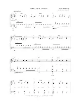 download the accordion score Here comes the sun in PDF format