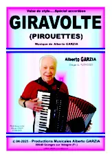 télécharger la partition d'accordéon GIRAVOLTE (Pirouettes) au format PDF
