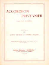 télécharger la partition d'accordéon ACCORDÉON PRINTANIER au format PDF