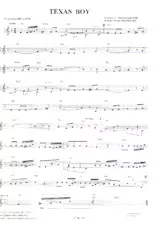 descargar la partitura para acordeón Texas boy en formato PDF