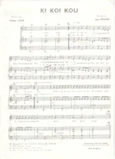 descargar la partitura para acordeón Ki koi kou (tchou tchou ki !) en formato PDF