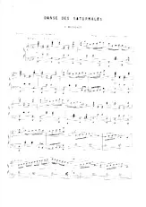 scarica la spartito per fisarmonica Danse des sarturnales in formato PDF