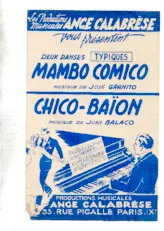 télécharger la partition d'accordéon Mambo comico (orchestration) au format PDF