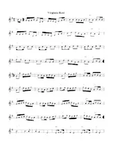 download the accordion score Virginia reel in PDF format