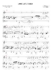 scarica la spartito per fisarmonica Laisse aller la musique in formato PDF