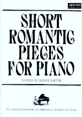 download the accordion score Short Romantic Pieces For Piano (Book II) in PDF format