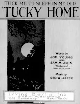 download the accordion score Tuck me to sleep in my Old Tucky Home in PDF format