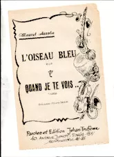scarica la spartito per fisarmonica L'oiseau bleu (orchestration) in formato PDF