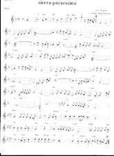 download the accordion score sierra pacaraima in PDF format