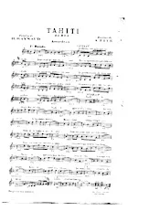 descargar la partitura para acordeón TAHITI en formato PDF