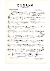 descargar la partitura para acordeón Cubana en formato PDF