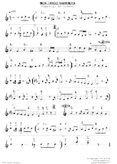 download the accordion score Mon tango habanera in PDF format