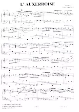download the accordion score L'auxerroise in PDF format