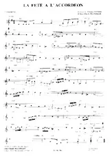 descargar la partitura para acordeón La fête à l' accordéon en formato PDF