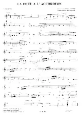 download the accordion score La fête à l' accordéon in PDF format