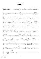 download the accordion score Fox it  in PDF format