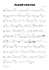 download the accordion score Plaisir cha-cha in PDF format