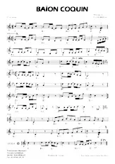 download the accordion score Baïon coquin in PDF format