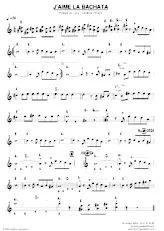 download the accordion score J'AIME LA BACHATA in PDF format