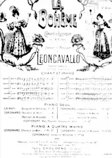 scarica la spartito per fisarmonica La bohême (comédie lyrique en 4 actes) in formato PDF