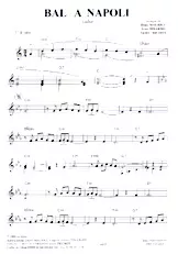 scarica la spartito per fisarmonica Bal à Napoli in formato PDF
