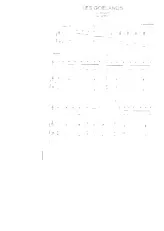 scarica la spartito per fisarmonica Les goélands in formato PDF