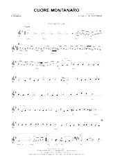 descargar la partitura para acordeón Cuore Montanaro en formato PDF
