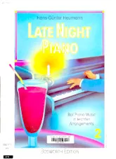 télécharger la partition d'accordéon Hans Günter Heumann : Late Night Piano 2 (10 Titres) au format PDF