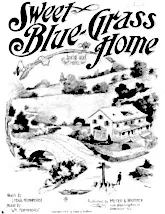 download the accordion score Sweet Blue-grass Home in PDF format