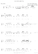 download the accordion score Si Señorita in PDF format