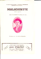 télécharger la partition d'accordéon Maladiditte au format PDF