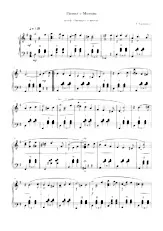 descargar la partitura para acordeón Chanson sur Moscou  en formato PDF