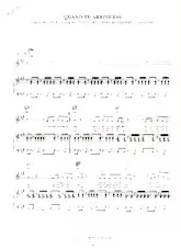 download the accordion score  Quand tu arriveras in PDF format