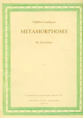 télécharger la partition d'accordéon METAMORPHOSES For Accordion au format PDF