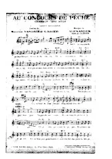 descargar la partitura para acordeón AU CONCOURS DE PÊCHE en formato PDF