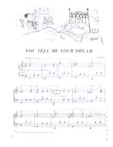 télécharger la partition d'accordéon You tell me your dream au format PDF