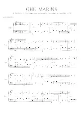 descargar la partitura para acordeón Ohé marins en formato PDF