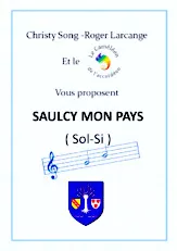 télécharger la partition d'accordéon Saulcy Mon Pays au format PDF