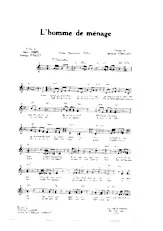 download the accordion score L'homme de ménage in PDF format