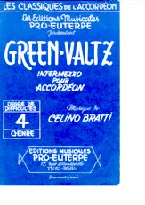 télécharger la partition d'accordéon GREEN-WALTZ au format PDF