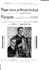 télécharger la partition d'accordéon Parigote au format PDF