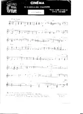download the accordion score Cinéma in PDF format