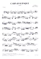 scarica la spartito per fisarmonica Carnavalesque in formato PDF